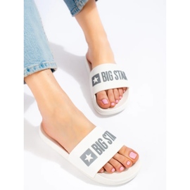 Chinelos de mulher Big Star branco ff274A199101 2