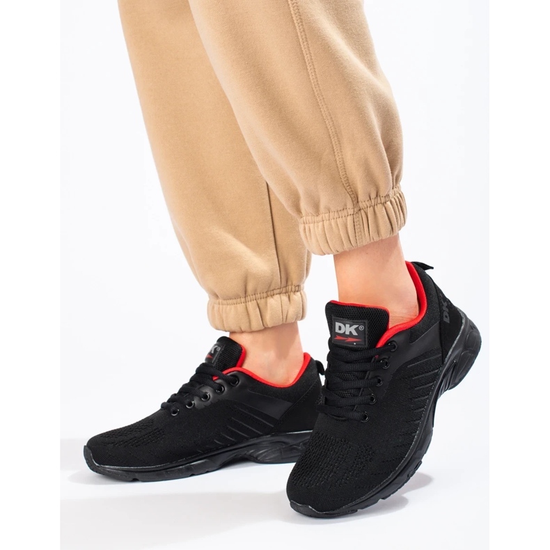 Sapatos desportivos de mulher pretos DK 1