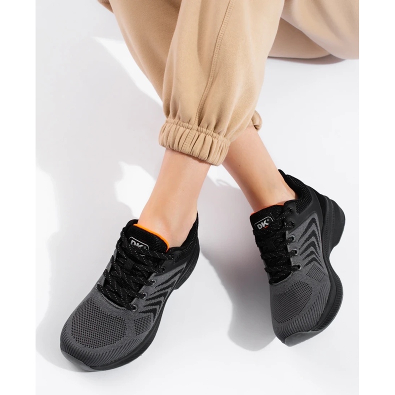 Sapatos desportivos DK de mulher cinzentos cinza 2