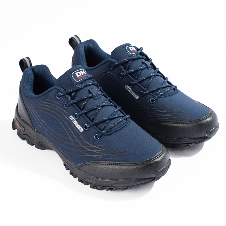 Sapatos de trekking de homem DK softshell azul 1