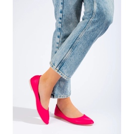 Sabrinas rosa femininas feitas de couro ecológico Shelovet 2