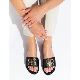 Chinelos Shelovet pretos clássicos de mulher 2