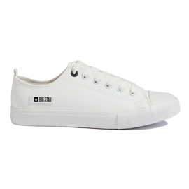 Tênis masculino branco em couro ecológico Big Star KK174008 1