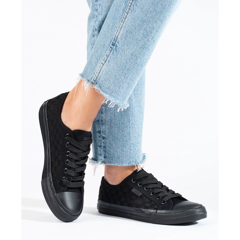 Ténis de mulher Big Star LL274072 pretos 1