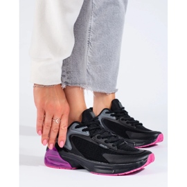 Tênis esportivo preto feminino Big Star LL274335 2