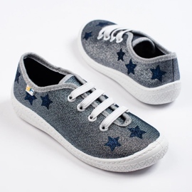 SHELOVET Sneakers infantis 3F cinza 2