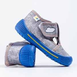 Chinelos de helicóptero cinza da Shelovet 2