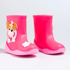 Botas de chuva infantis Shelovet fúcsia rosa 2