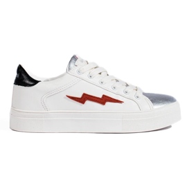 Sapatilhas brancas de mulher Shelovet branco 1