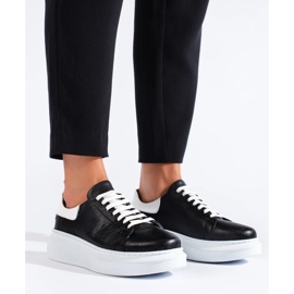 Sapatos esportivos femininos clássicos pretos por T.Sokolski 1