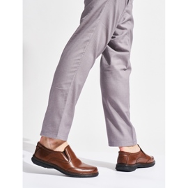 Sapatos masculinos marrons marrom 1