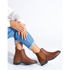 Botas de mulher clássicas castanhas marrom 2