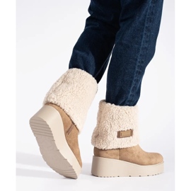 Seastar Botas femininas com isolamento bege escuro 2