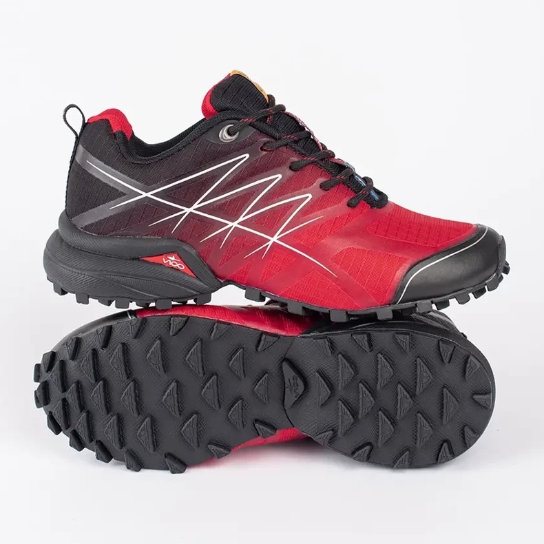 Sapatos de trekking femininos vermelhos VICO 1