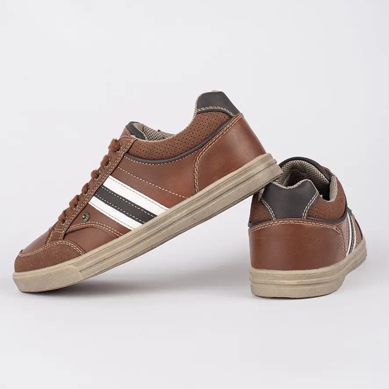 Calçado desportivo VICO feminino castanho marrom 2