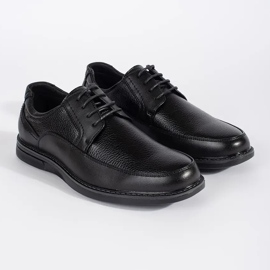 Sapatos masculinos pretos com cadarços 2