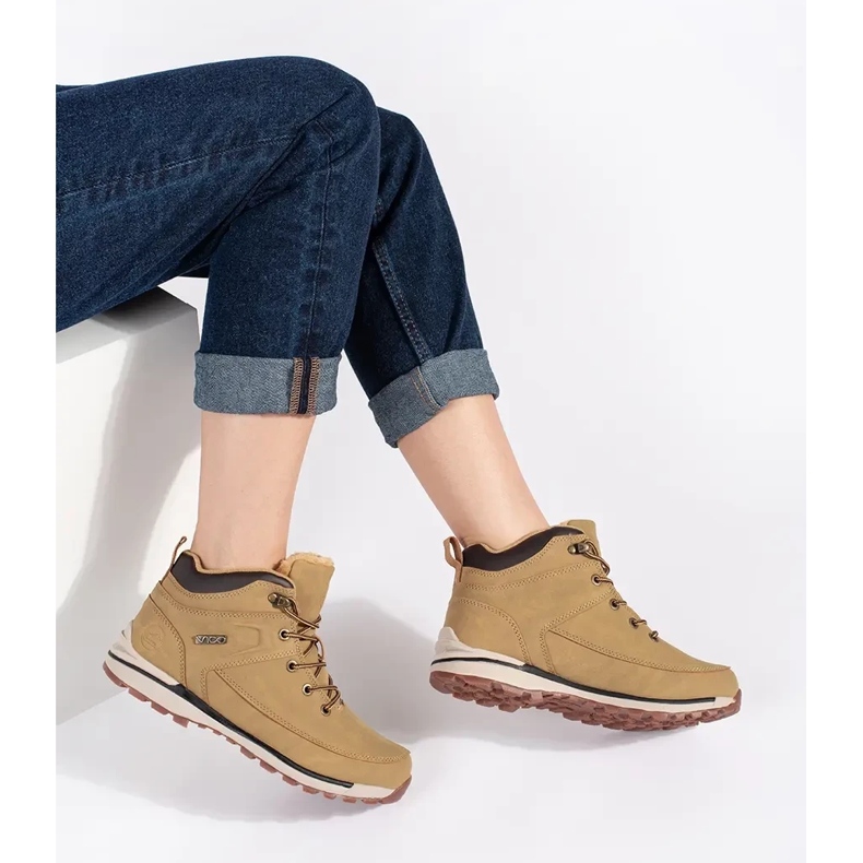 Vico Sapatos de trekking com isolamento marrom castanho 1