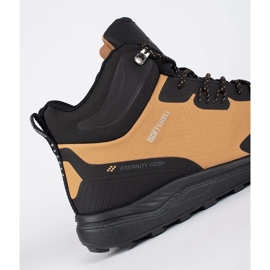 Vico Sapatos altos masculinos de trekking pretos e marrons castanho 2