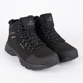 Vico Sapatos de trekking masculinos pretos 1