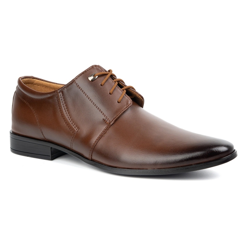 Olivier Sapatos masculinos couro formal 301l Brown marrom 1
