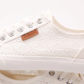 Big Star Women Sneakers com padrão W274925 Branco 2