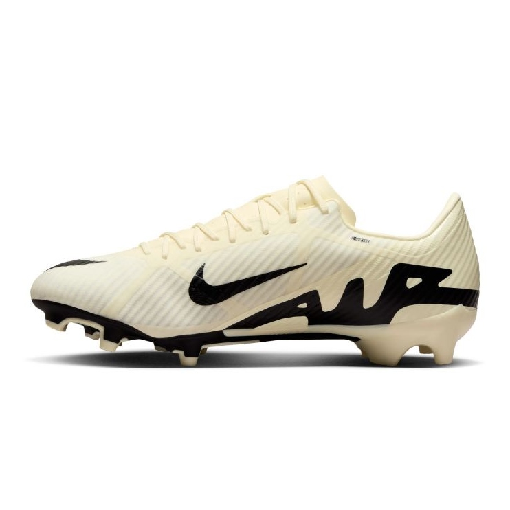 Nike Mercurial Vapor 15 Academia FG DJ5631-700 Sapatos de futebol bege 1