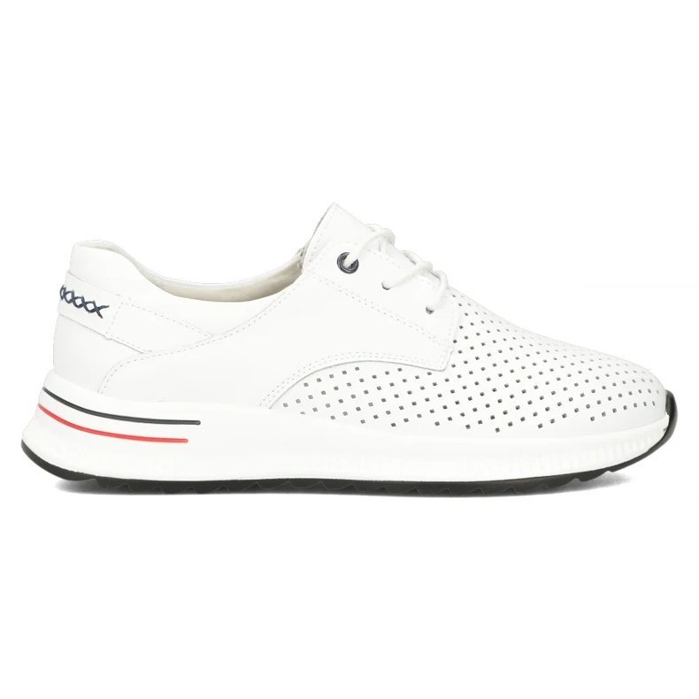 Filippo DP6022/25 tênis de couro branco 1