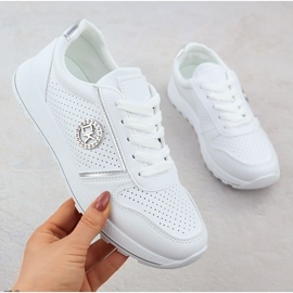 Sapatos esportivos femininos Potocki PY16342 branco 1