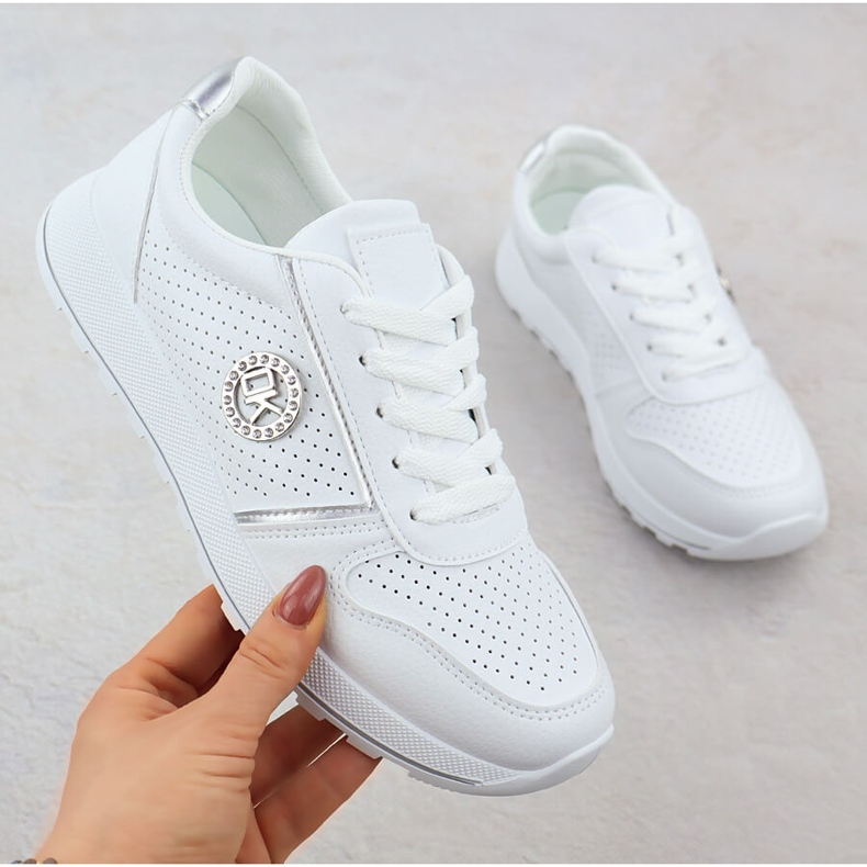 Sapatos esportivos femininos Potocki PY16342 branco 1