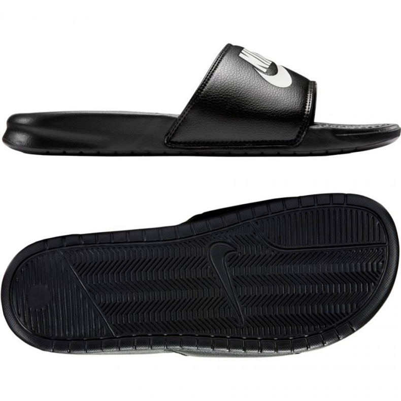 Nike Benassi JDI 343880 090 FLIP BLACK -FLOPS preto 1