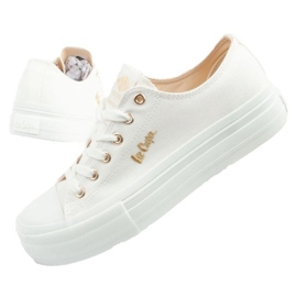 Lee Cooper LCW-25-02-3289L Sapatos brancos tênis brancos 1