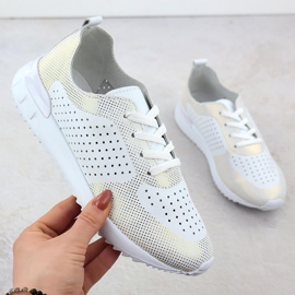 BIAłe Artiker 56C1036 Sapatos esportivos de couro aberto branco 1