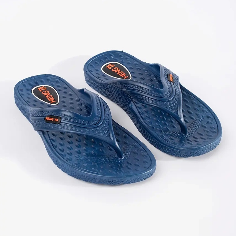 Flip -flops de homens azuis azul 1
