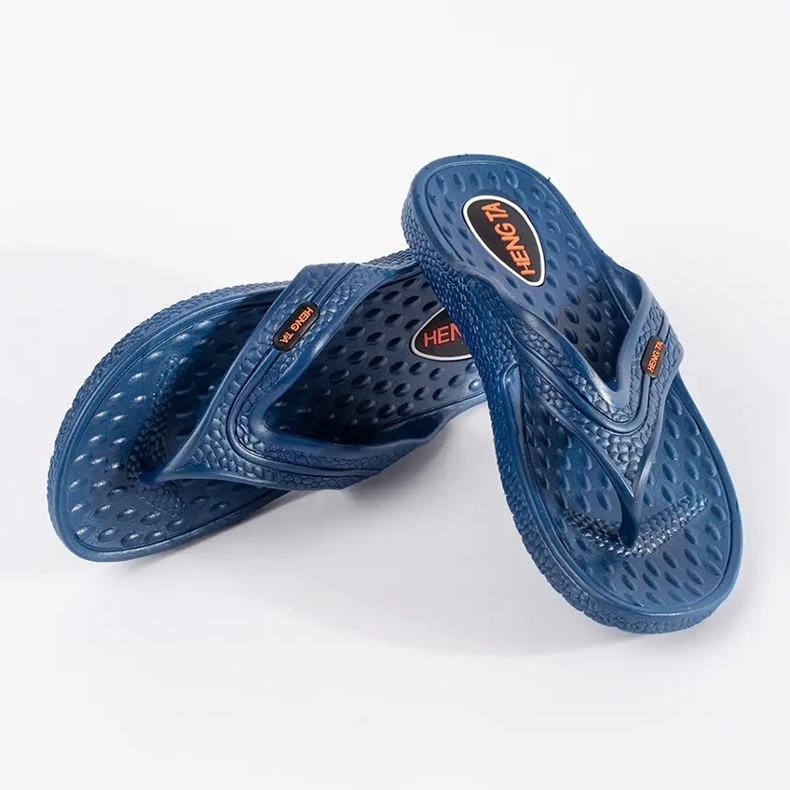 Flip -flops de homens azuis azul 2