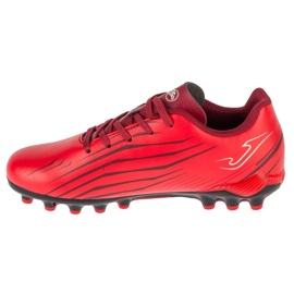 Joma propulsão 2506 ag prjs2506ag sapatos de futebol vermelho 1