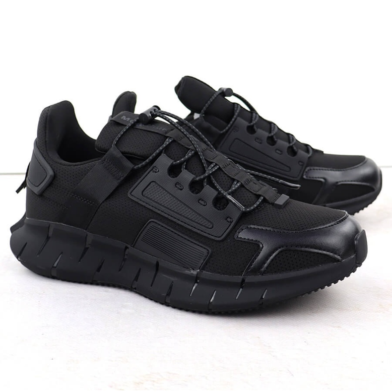 Black McArthur Mc4 Sapatos esportivos masculinos preto 1