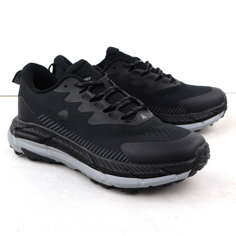 Black McArthur Mc20 Sapatos esportivos masculinos preto 1