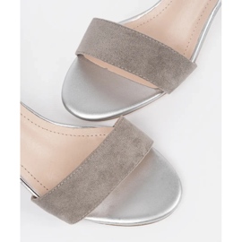 Sandálias no poste de Sergio Leone cinza 2