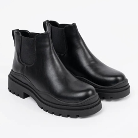 Botins femininos Shelovet na plataforma bege 2