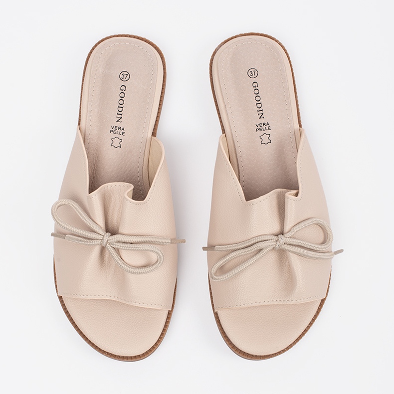 Goodin Abas bege de abas com um arco 1