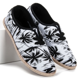 Mckeylor Tênis preto e branco amarrado 1