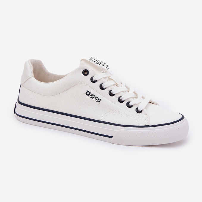 Big Star NN174017 Sneakers baixos masculinos branco 2