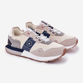 Big Star Tênis de camurça masculina na grande estrela rr174471 Plata cinza 1