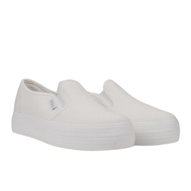 Sapatos Lee Cooper, tênis femininos LCW-25-02-3328LA WHITE branco 1