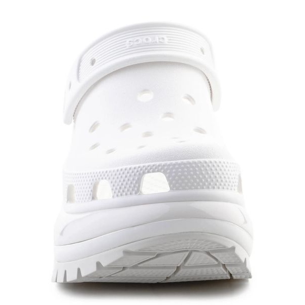 Chinelos Crocs Mega Crush Clog 207988-100 branco 3 Chinelos Crocs Mega Crush Clog 207988-100 branco 3