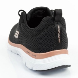 Sapatos Skechers Flex Appeal 4.0 Brillant View 149303/BKRG preto 4 Sapatos Skechers Flex Appeal 4.0 Brillant View 149303/BKRG preto 4