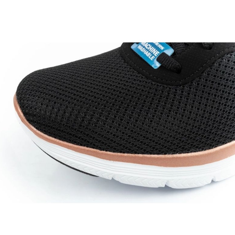 Sapatos Skechers Flex Appeal 4.0 Brillant View 149303/BKRG preto 5 Sapatos Skechers Flex Appeal 4.0 Brillant View 149303/BKRG preto 5