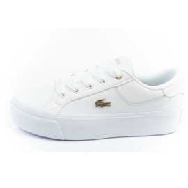 Lacoste Shoes Ziane Platforms 05216 White branco 1