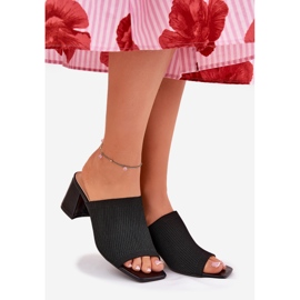 Pistílio preto salto alto feminino 1