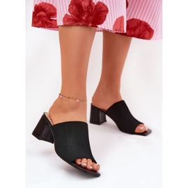 Pistílio preto salto alto feminino 2